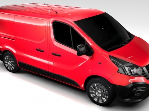 nissan nv300 van 2016 3D मॉडल