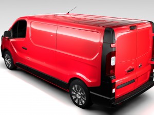 nissan nv300 van l2h1 2016 Modèle 3D