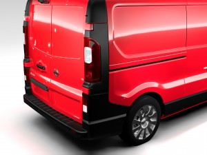 nissan nv300 van l2h1 2016 Modèle 3D