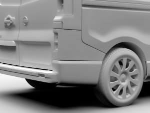 nissan nv300 van l2h1 2016 Modèle 3D