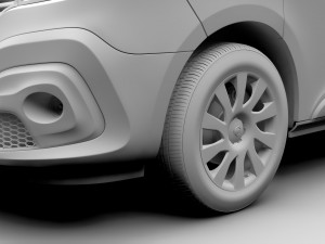 nissan nv300 van l2h1 2016 Modèle 3D