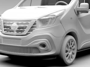 nissan nv300 van l2h1 2016 Modèle 3D