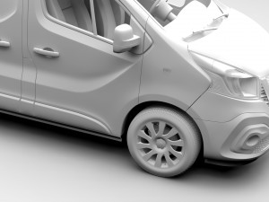 nissan nv300 van l2h1 2016 Modèle 3D