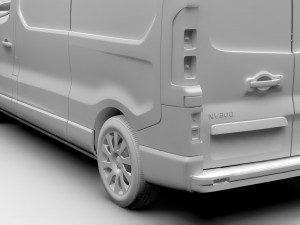 nissan nv300 van l2h1 2016 Modèle 3D