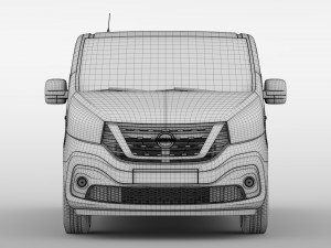 nissan nv300 van l2h1 2016 Modèle 3D