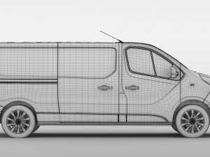 nissan nv300 van l2h1 2016 Modèle 3D
