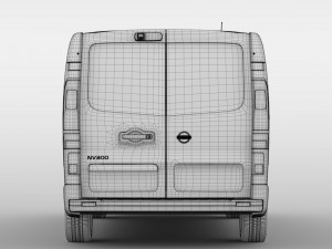 nissan nv300 van l2h1 2016 Modèle 3D
