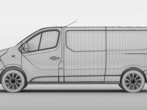 nissan nv300 van l2h1 2016 Modèle 3D