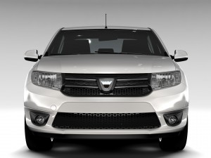 dacia logan 2015 3D Model