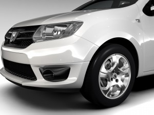 dacia logan 2015 3D Model