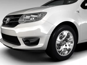 dacia logan 2015 3D Model