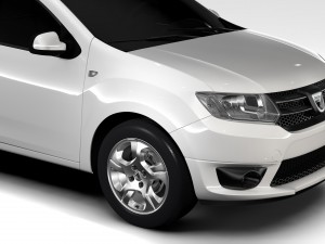 dacia logan 2015 3D Model