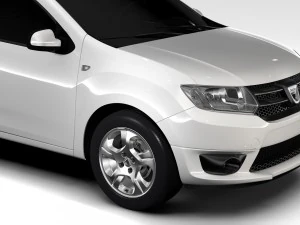 dacia logan 2015 3D Model