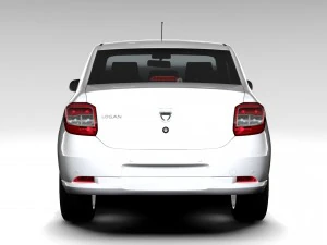dacia logan 2015 3D Model