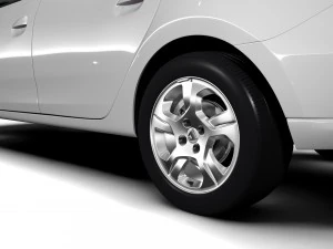dacia logan 2015 3D Model