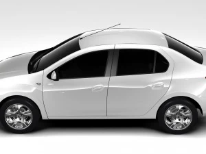 dacia logan 2015 3D Model