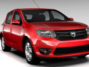 dacia sandero 2015 Model 3D