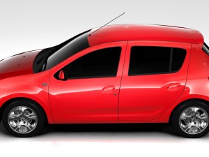dacia sandero 2015 3D Model
