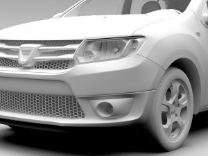 dacia sandero 2015 3D Model