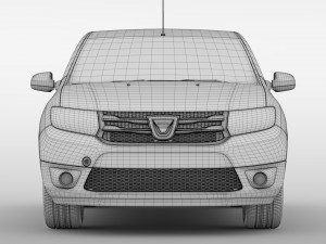 dacia sandero 2015 3D Model
