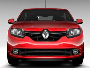 renault sandero 2015 3D Model