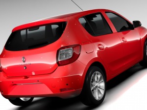 renault sandero 2015 3D Model