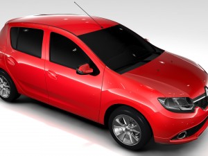 renault sandero 2015 3D Model