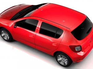 renault sandero 2015 3D Model