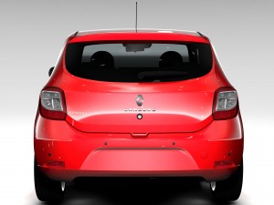renault sandero 2015 3D Model