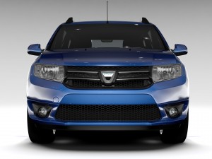 dacia logan mcv 2016 Model 3D