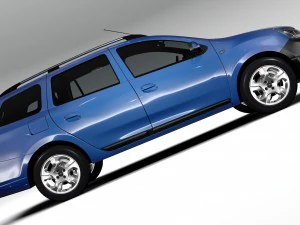 Lada Largus 2016 Modello 3D