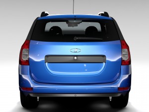 lada largus 2016 3Dモデル