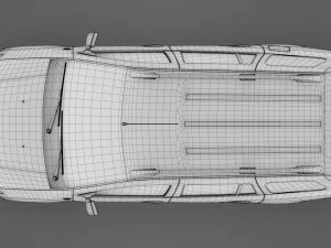 Lada Largus 2016 Modello 3D