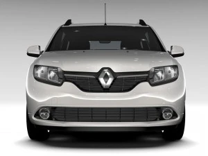 renault logan mcv 2016 3D Model