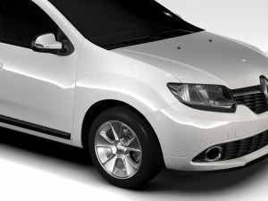 renault logan mcv 2016 Model 3D