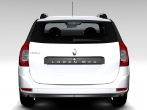 renault logan mcv 2016 Model 3D