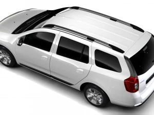 renault logan mcv 2016 3D Model
