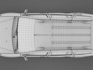 renault logan mcv 2016 Model 3D
