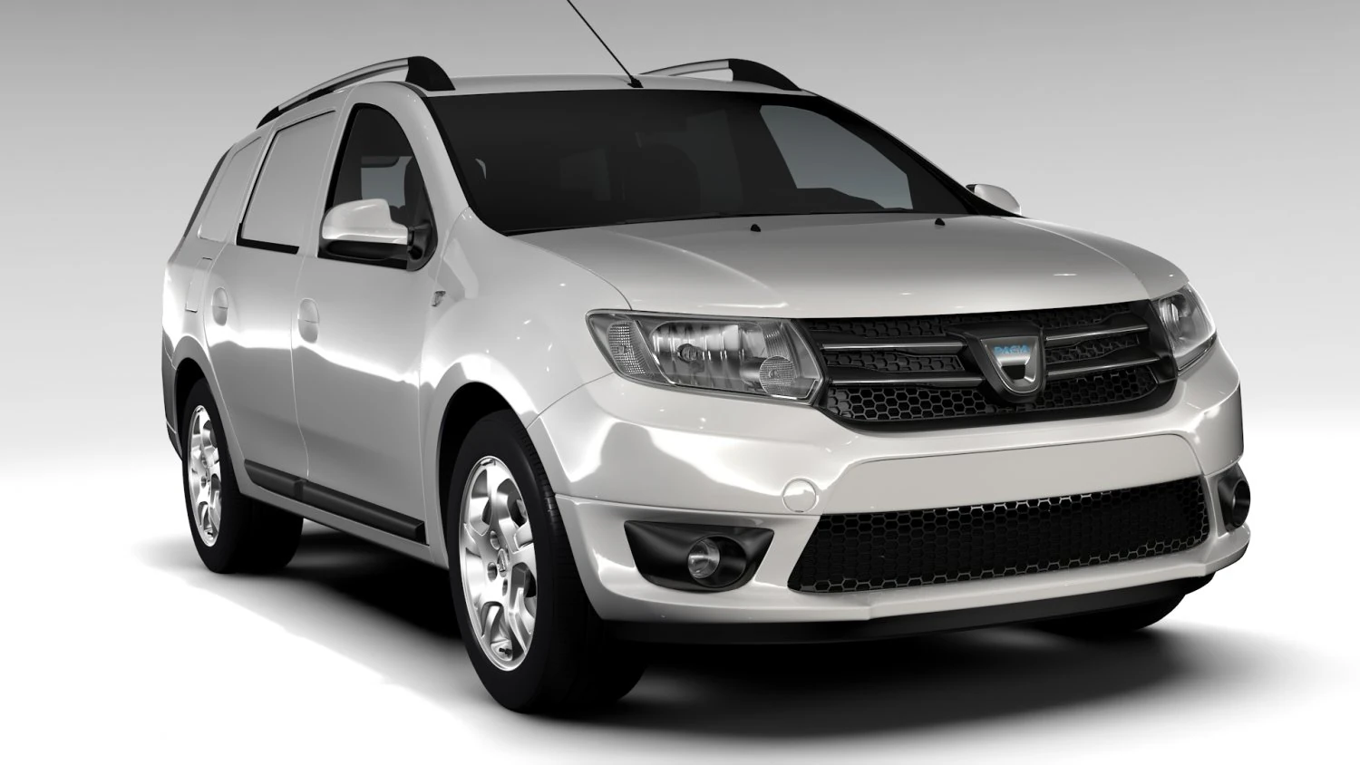 dacia logan mcv fiskal 2016 3D Model .c4d .max .obj .3ds .fbx .stl .blend 
