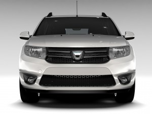 dacia logan mcv fiskal 2016 3D मॉडल