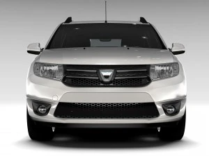 dacia logan mcv fiskal 2016 3D Model