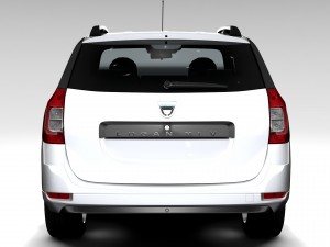 dacia logan mcv fiskal 2016 3D मॉडल