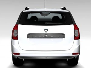 dacia logan mcv fiskal 2016 3D Model