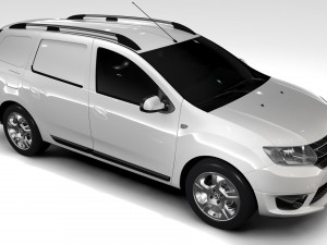 dacia logan mcv fiskal 2016 3D मॉडल