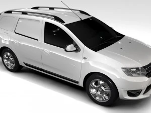 dacia logan mcv fiskal 2016 3D Model