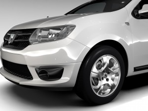 dacia logan mcv fiskal 2016 3D मॉडल