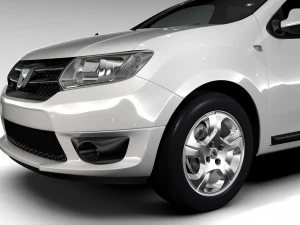 dacia logan mcv fiskal 2016 3D Model
