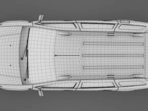dacia logan mcv fiskal 2016 3D Model