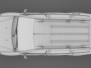renault logan van 2016 3D Model