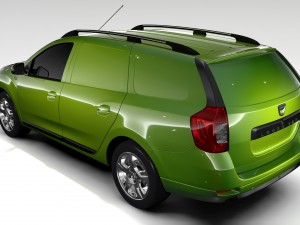 dacia logan van 2016 3D-Modell
